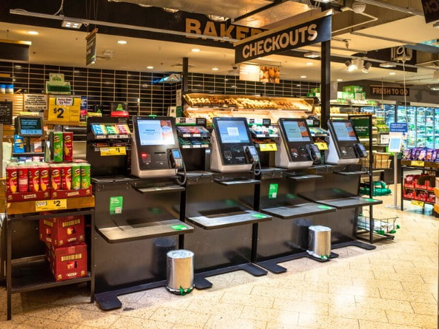 self-serve check out